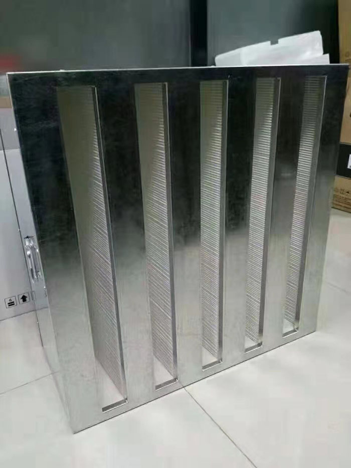 V型高效空氣過濾器又稱W型高效過濾器，箱式高效過濾器，W型V型組合式高效過濾器